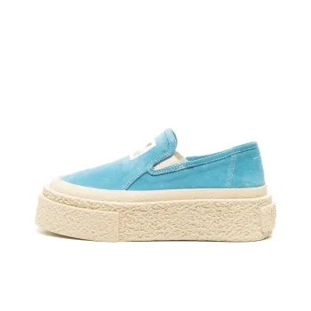 MM6 Maison Margiela Low Top Platform Shoes Women's Blue