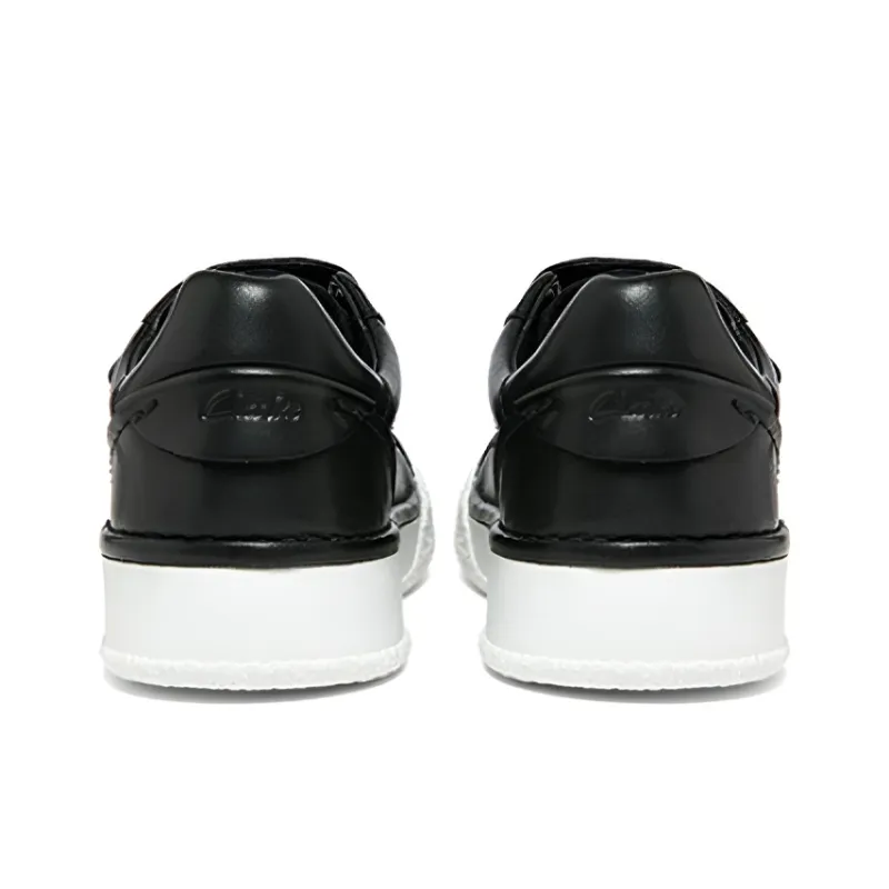 Clarks Stylish Skateboarding Shoes Women's Black-4