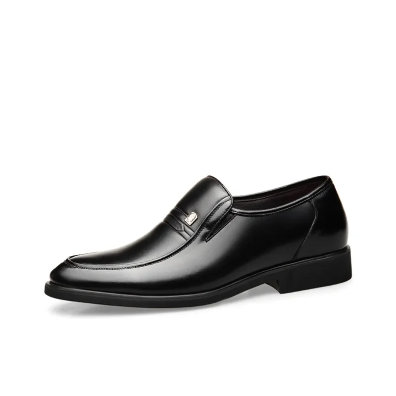 LAORENTOU Dress Shoes Men Low Top Brown-0
