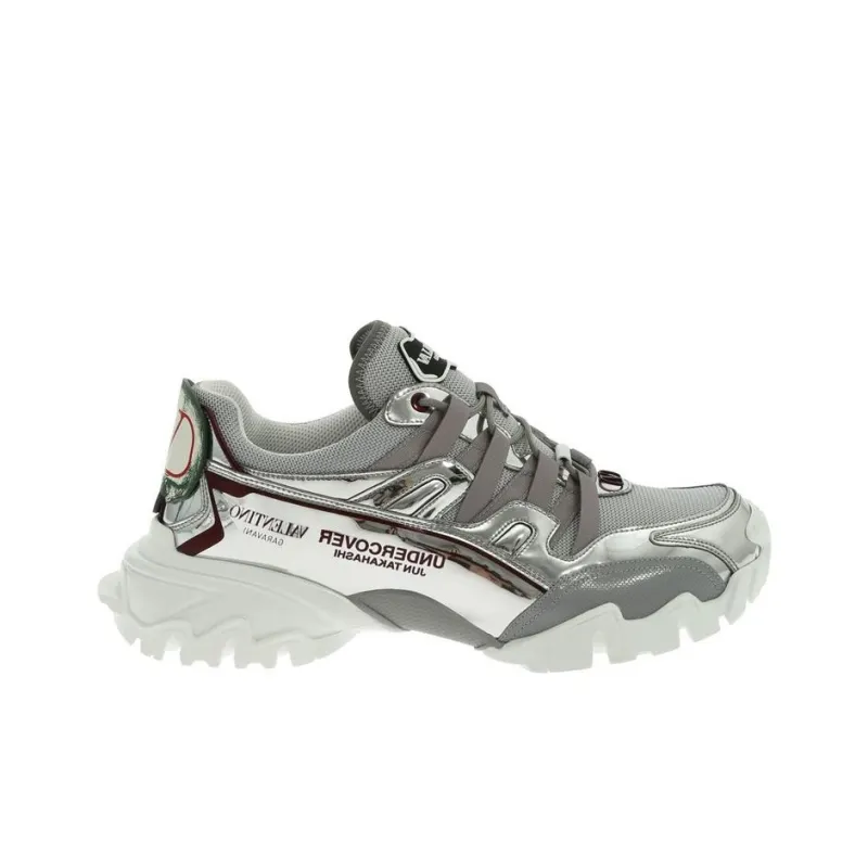 Valentino Undercover X Valentino Climbers Trainer 'Silver'-1