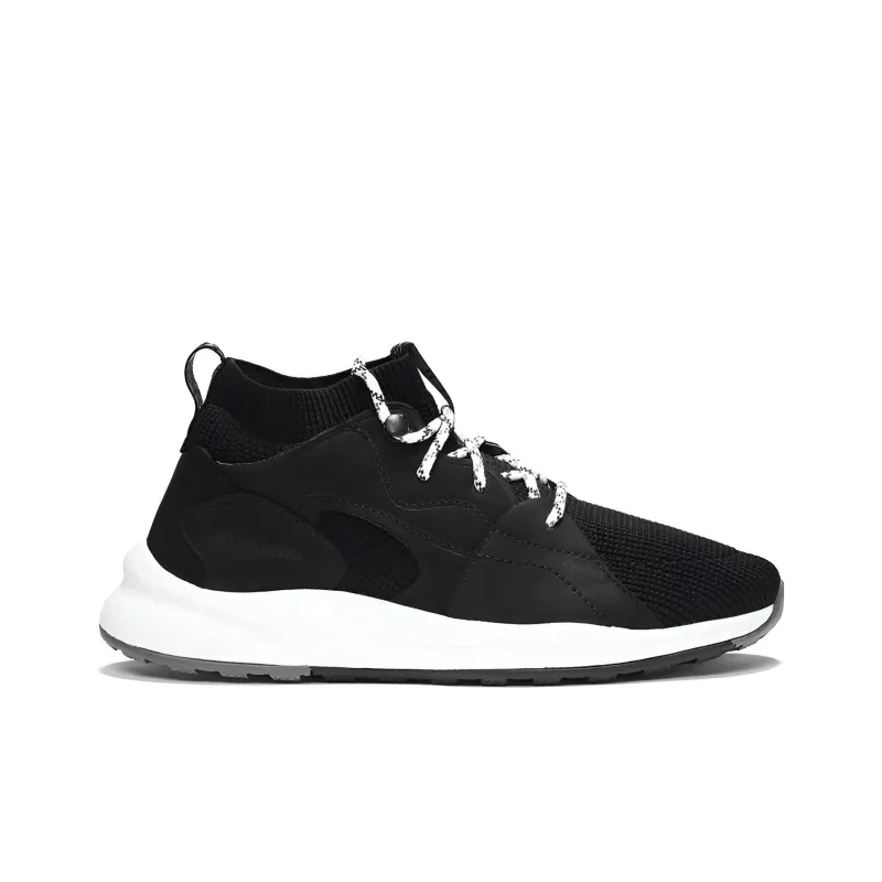 Columbia Water Resistant Cushioning Wear Resistant Mid Top Outdoor Shoes Women's Black-1