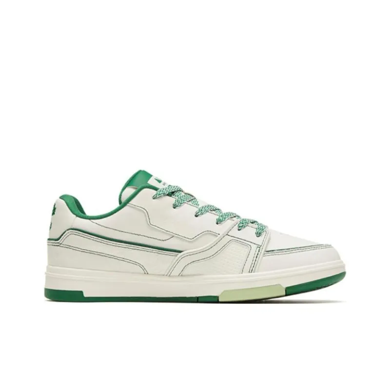 Anta AOYU Qiuyou Anti Slip Wear Resistant Low Top Skateboard Shoes Women's Coriander Green-1