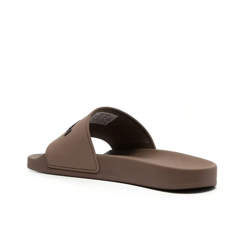 Balenciaga Pool Slides 'Brown'-2