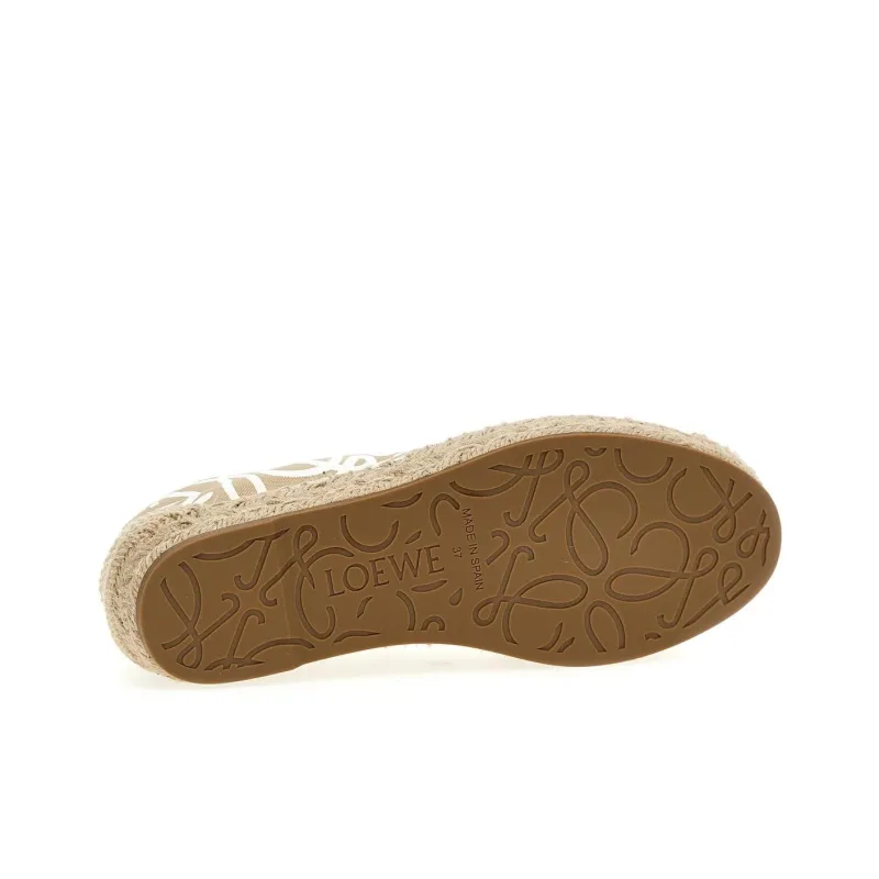 LOEWE Anagram Women's Casual Shoes Women's Oat-4