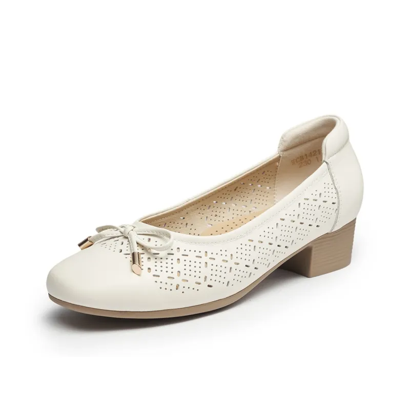 RED DRAGONFLY Slip on Casual Single Shoes 3.3cm Women's-7