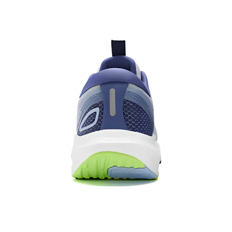 XTEP Engine LITE Slip Resistant, Abrasion Resistant, Breathable Low Top Running Shoes Men's Gray Blue Purple-3