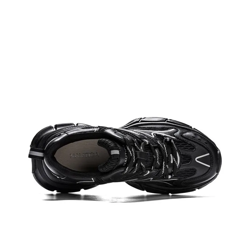 NAUTICA Lightweight Height Increasing Low Top Chunky Sneakers Men's-4