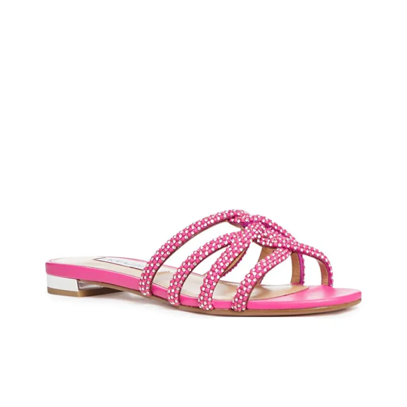 AQUAZZURA Crystal embellished Flat Sandals-2