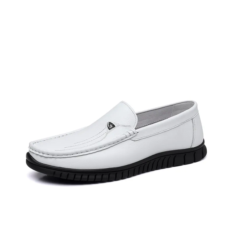YEDANI Gommino Loafers Men Black-0