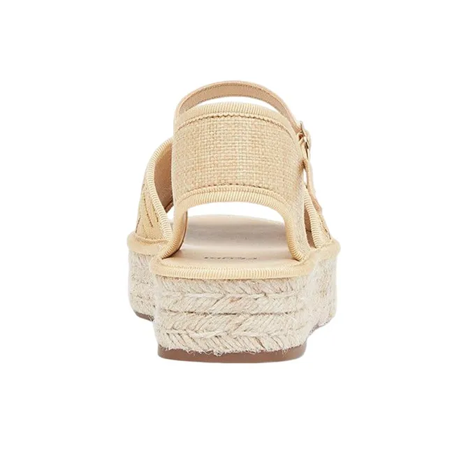 FENDI Strap Sandals Women's Beige-3