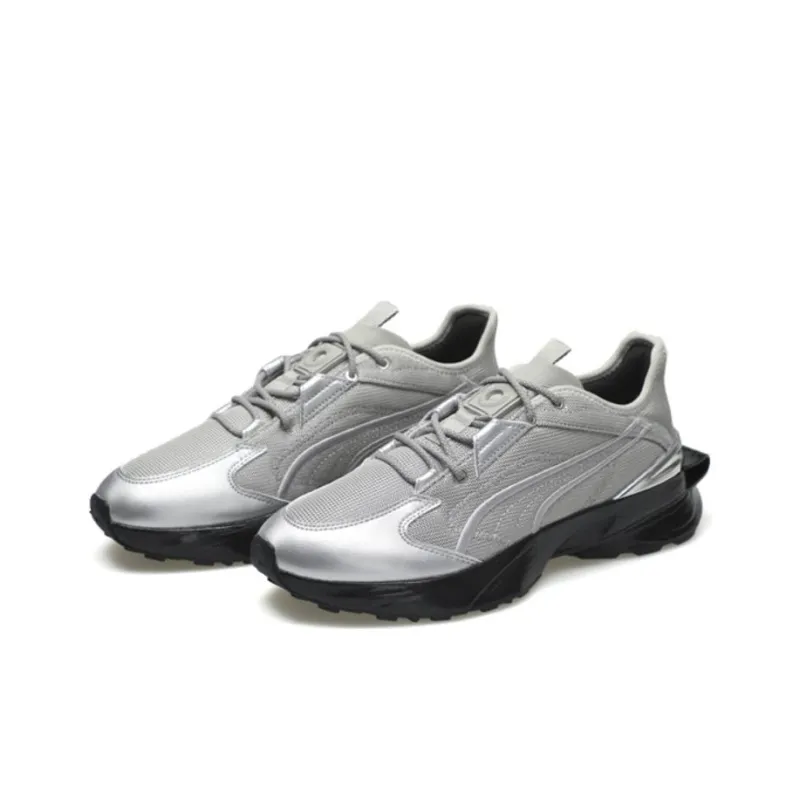 PUMA Pwrframe X Staffonly Metal Fuzz 'Metallic Silver Black'-2