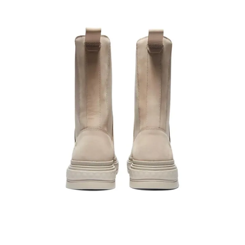 Timberland Ray City Greenstride Combat Crew Chelsea Boots Women's Pink-5