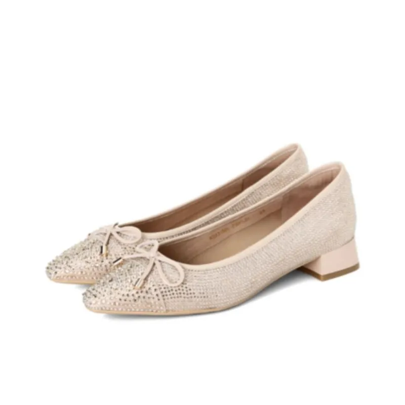 KADINA Women's Casual Shoes Women's Low Top Navy Blue/Apricot Pink-3