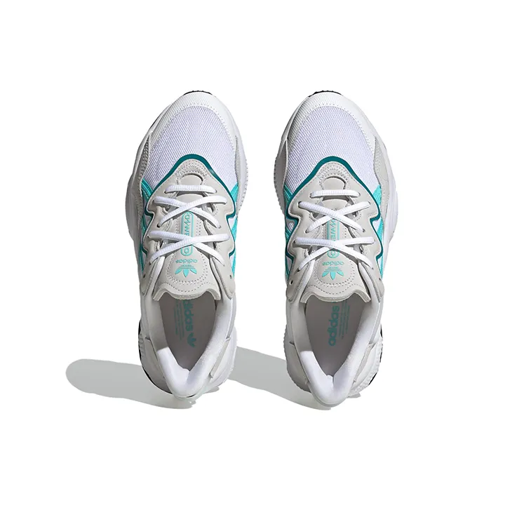 Adidas Originals Ozweego 'Cloud White Flash Aqua Arctic Fusion'-4