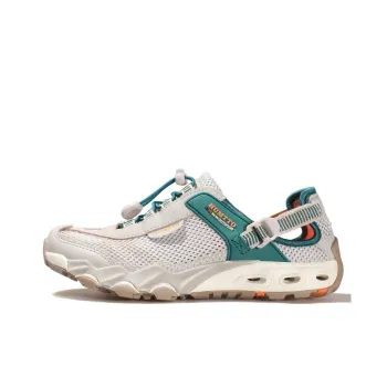 HUMTTO Cushioning Anti Slip And Wear Resistant Low Top Outdoor Shoes Women's Beige Green