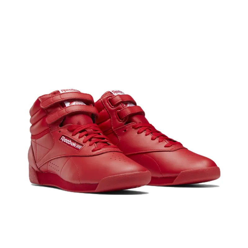 Reebok Freestyle Hi Vector Red Women's-2