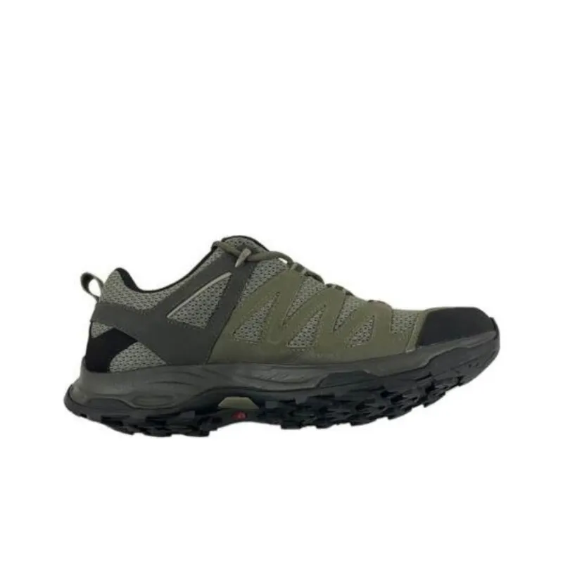 SALOMON Pathfinder Cushioning Wear-Resistant Low-Top Outdoor Shoes Olive-1