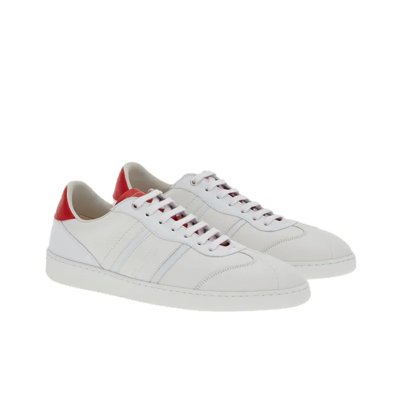 FERRAGAMO Logo-debossed Low-top Sneakers-1