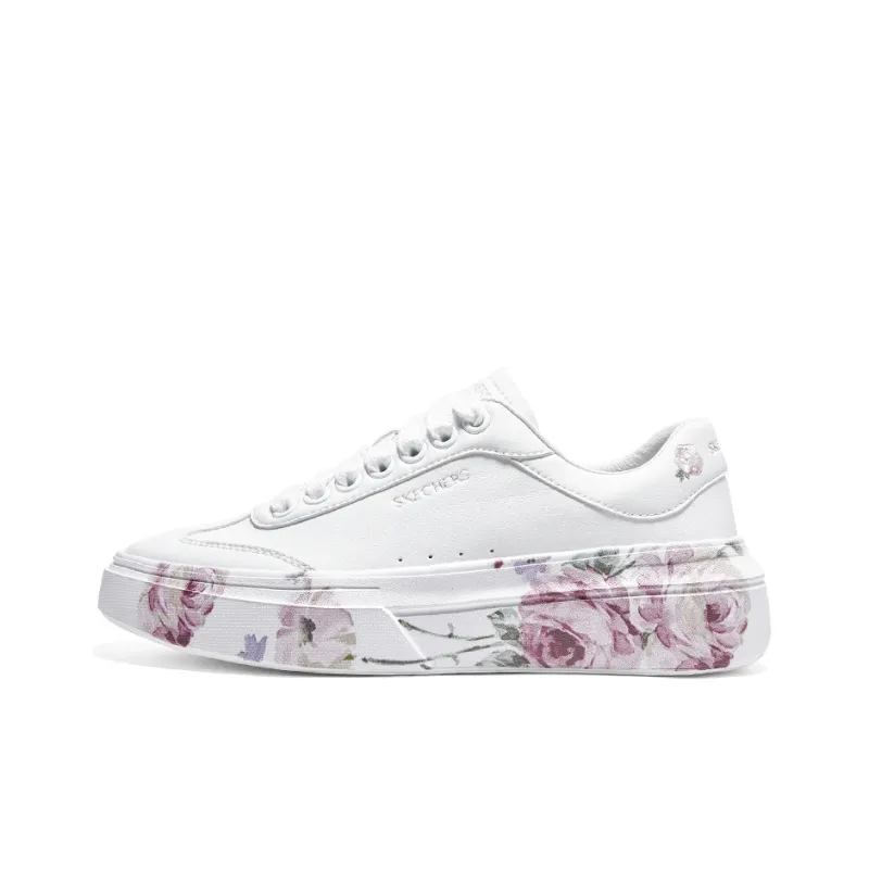 Skechers Cordova Classic Painted Florals 'White' Women's-0