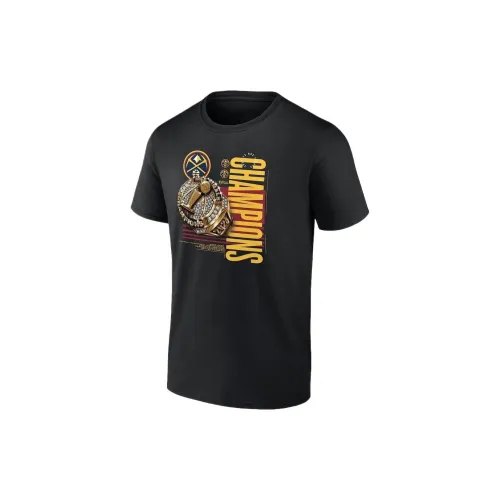 NBA Nuggets T-Shirts Men Black