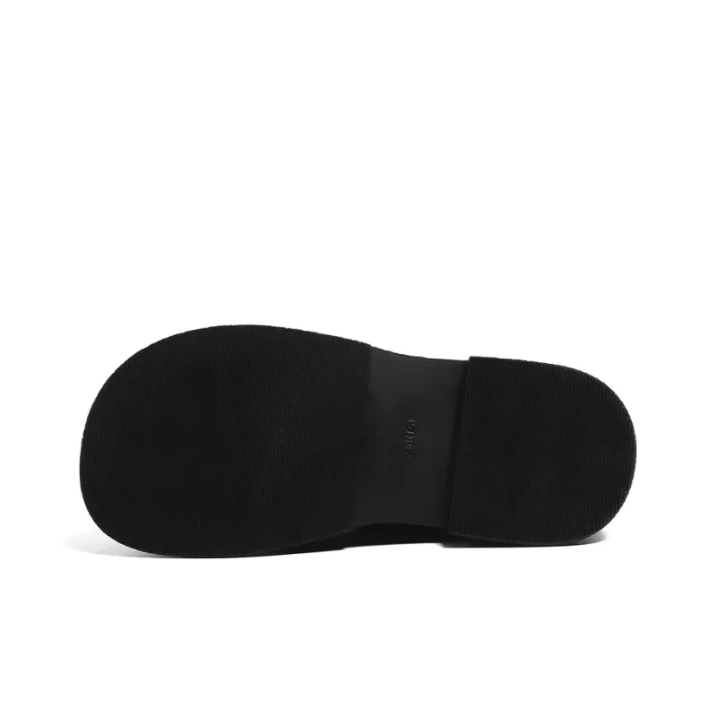 HUANQIU Loafers Women's Black-14
