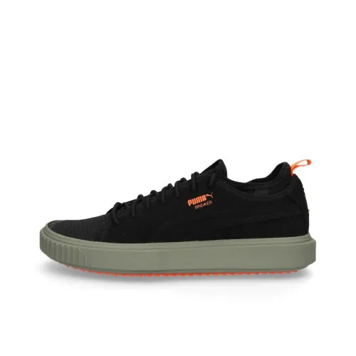 PUMA Breaker Mesh Fof Skateboard Shoes Men Low-Top Black