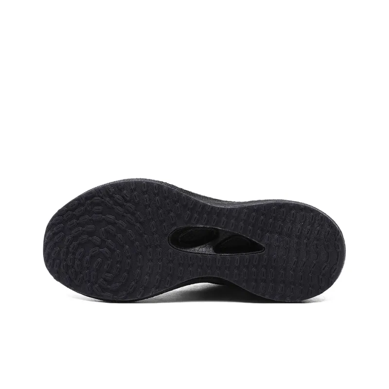CENPIN Cushioning, Abrasion Resistant, Slip Resistant Low Top Full Length Carbon Plate Running Shoes Unisex Black-4