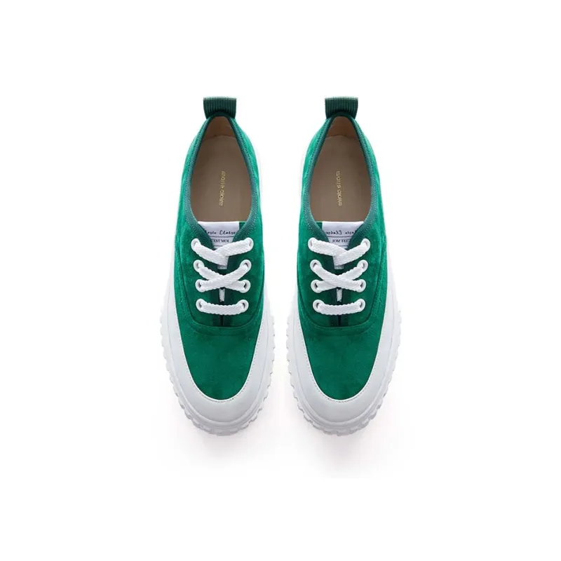 Marie Claire Stylish Skateboarding Shoes Women's Magic Forest Green-3
