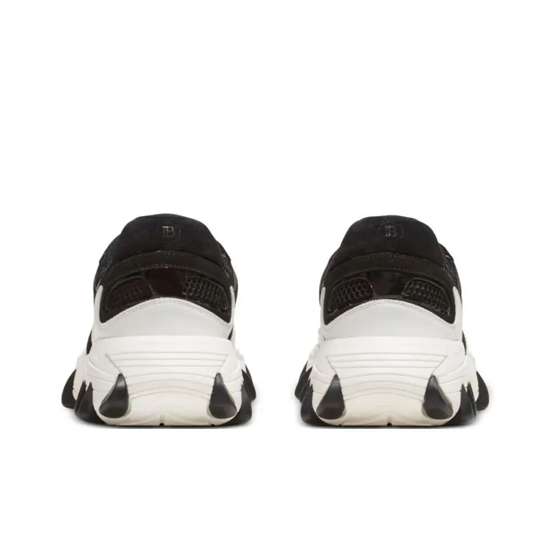 BALMAIN B East Mesh Panelled Trainers-3
