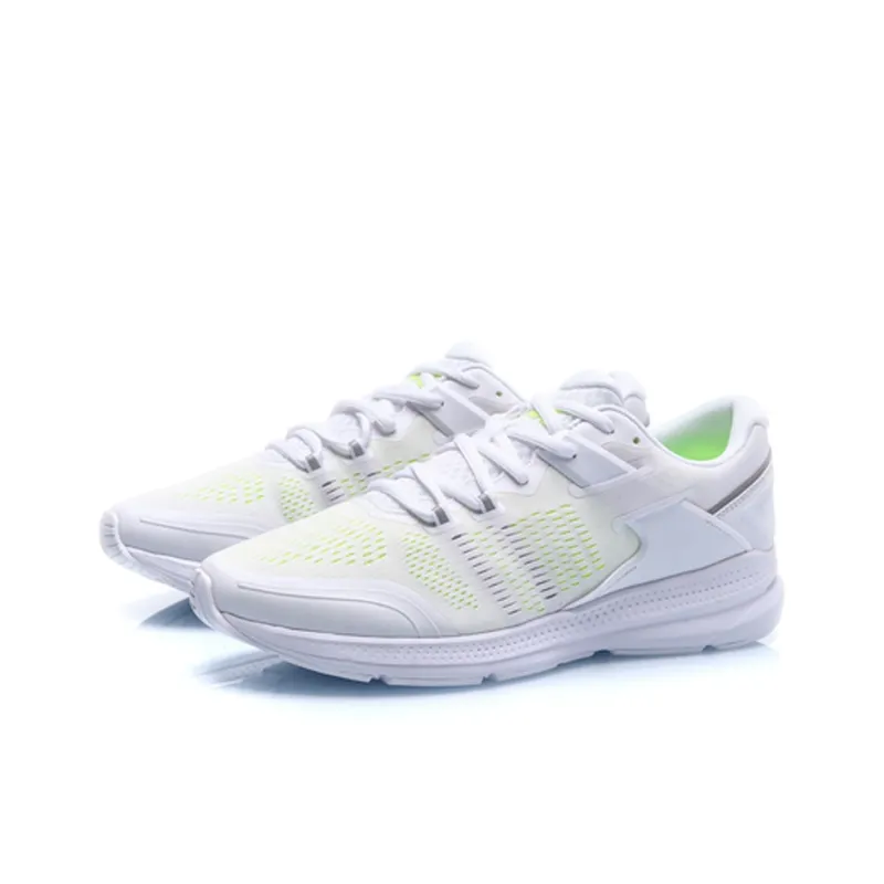 LiNing Durable Breathable Low Top Running Shoes Men's Standard White-2