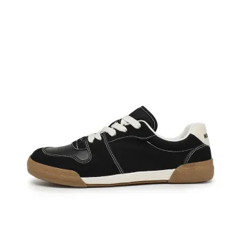 Warrior Wear resistant Lightweight Breathable And Non slip. Low Top Canvas Shoes Unisex Black