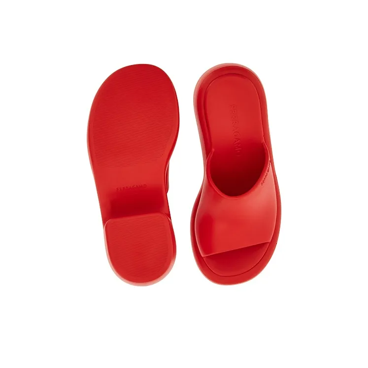 FERRAGAMO 55mm Platform-sole Sandals-4