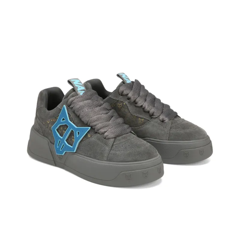Naked Wolfe Kosa Stylish Skateboarding Shoes Men's Gray-2