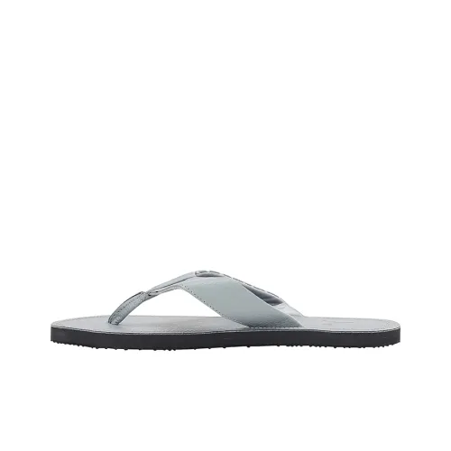 PUMA Ketava Duo V7 Rubber Sole Slip-Resistant Slide Slippers Men's Gray White