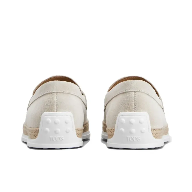TOD'S Almond-Toe Slip-On Loafers-3