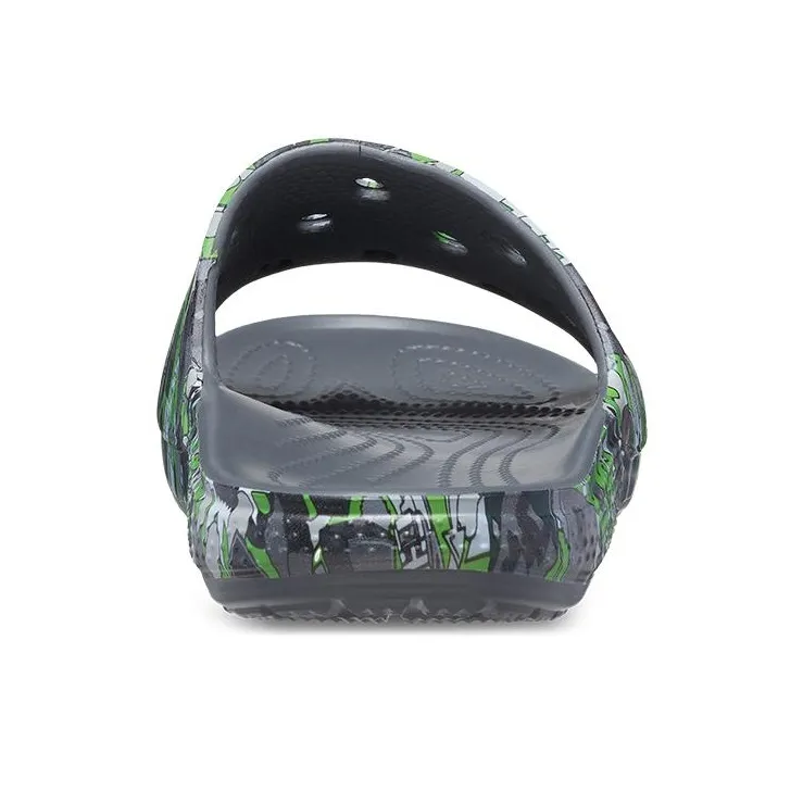 Crocs Classic Slide Minecraft Grey-4