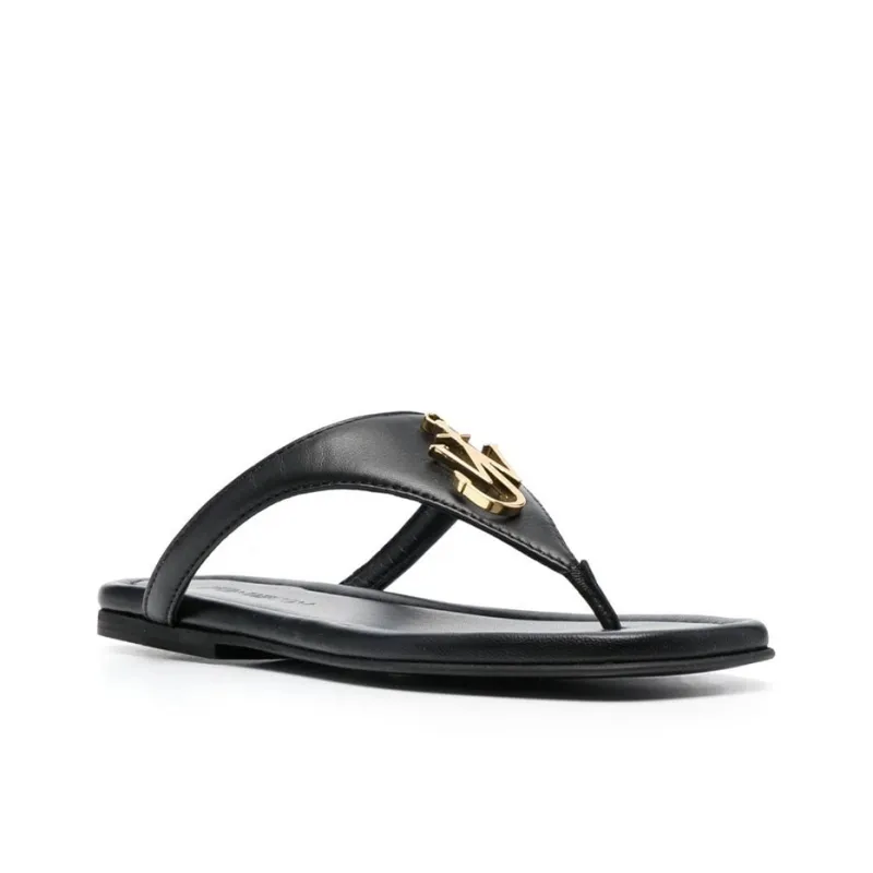 JW Anderson Flip Flops Women's Black-2