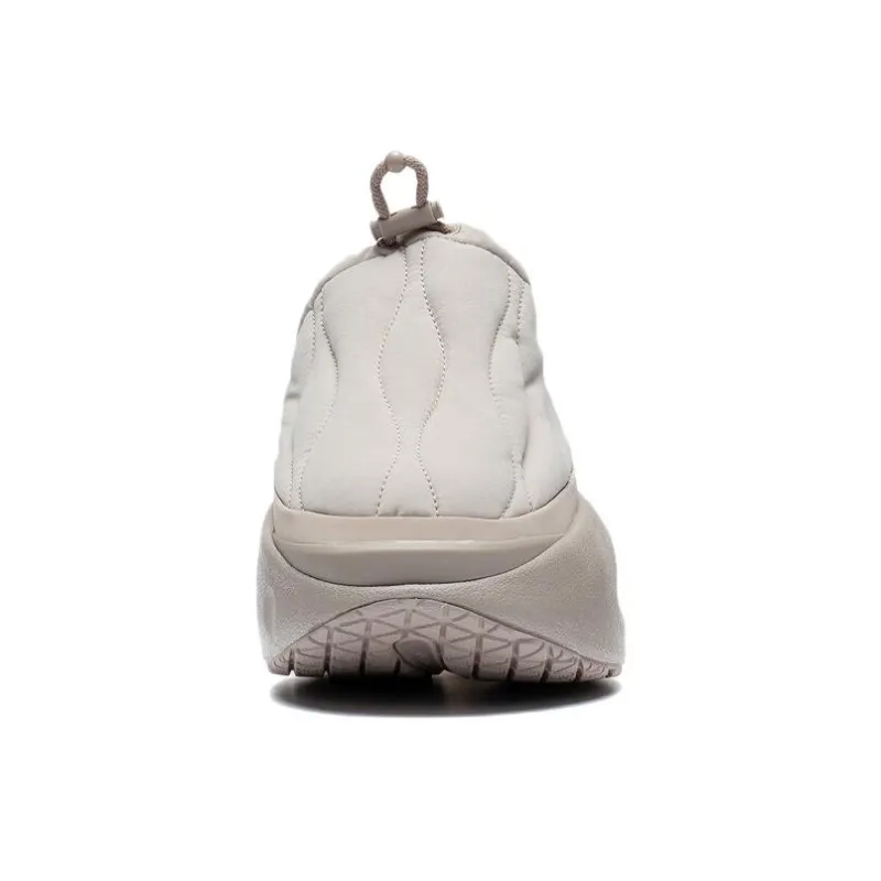 LiNing Cloud Travel Fluffy Cushioned Anti Slip And Wear Resistant Lightweight Low Top Sports Casual Shoes Women's Gray-3