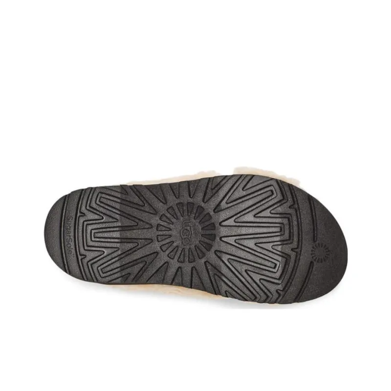 UGG Fuzz Sugar Cross Slides-5