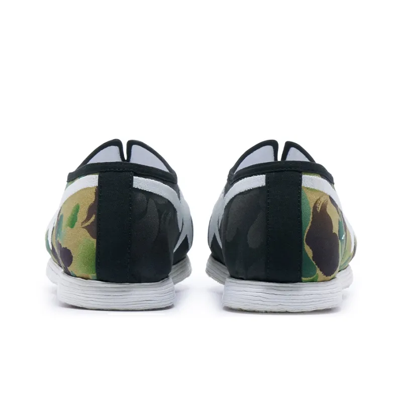 NLS x A BATHING APE Wear Resistant Low Top Casual Shoes Women's Green-4