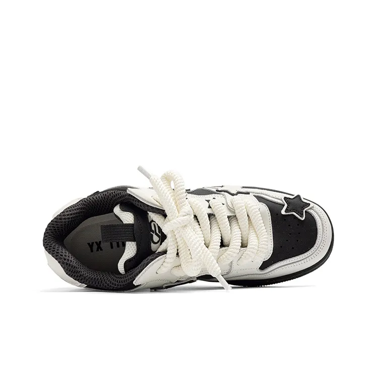 Fang Sanhuo Low Top Skateboard Shoes Unisex White-4