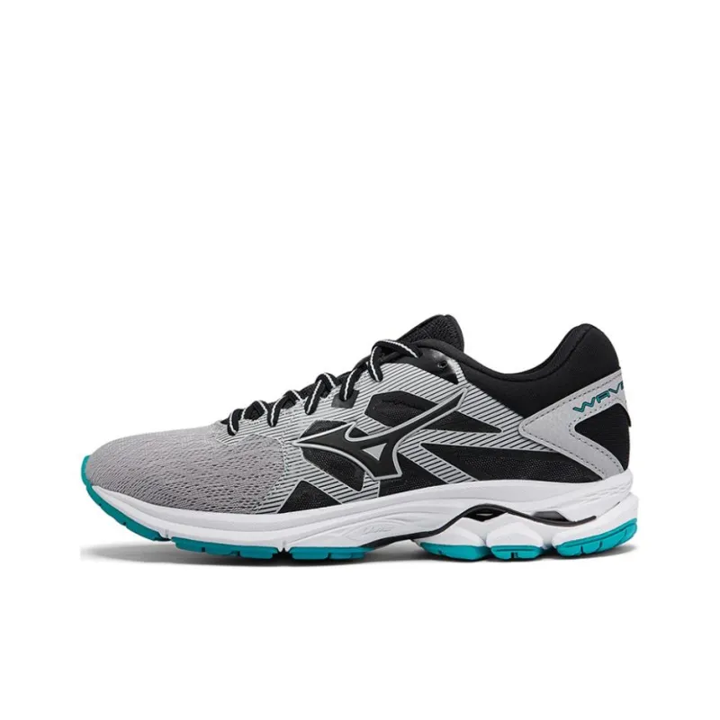 Mizuno Anti-Slip Wear-Resistant Low-Top Running Shoes Women's Gray Black-0