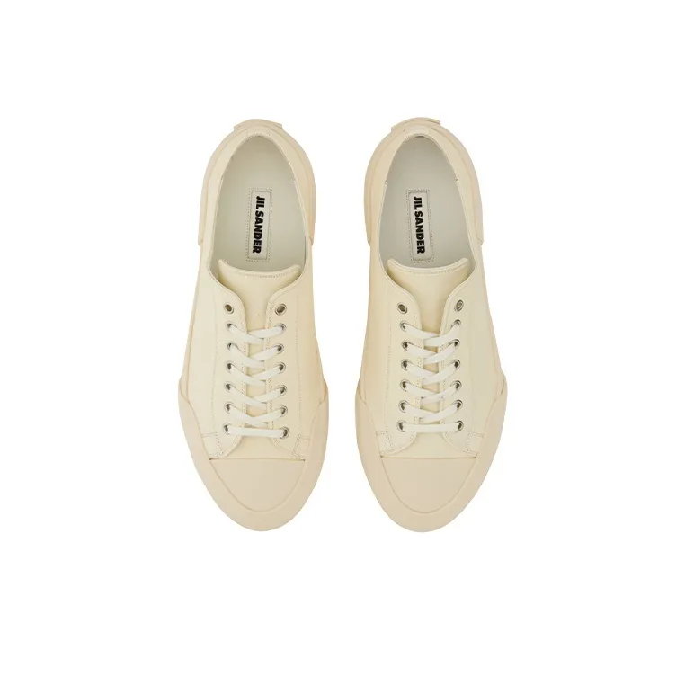 JIL SANDER Low-top Leather Sneakers-3