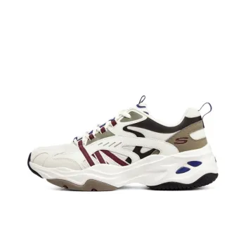Skechers D'lites Sneakers 'White Olive Black'