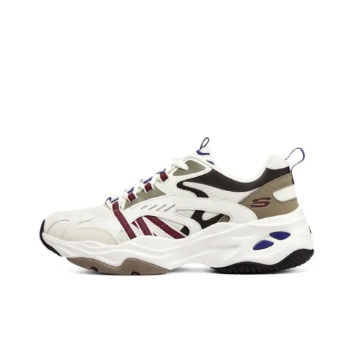 Skechers D'lites Sneakers 'White Olive Black'
