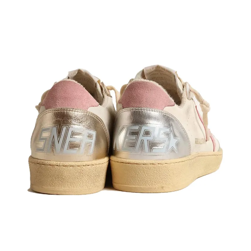 Golden Goose Ball Star Low-top Leather Sneakers-3