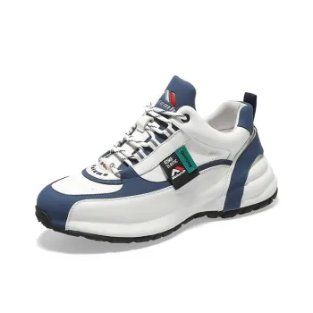Kolumb Cushioning Low Top Outdoor Shoes Men's White Blue