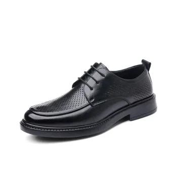 Shanpijiang Dress Shoes Men Low Top Black/Brown
