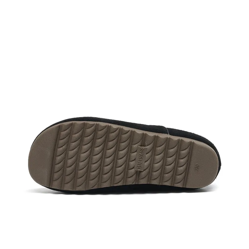OULISASI Casual Single Shoes Women's Black-4