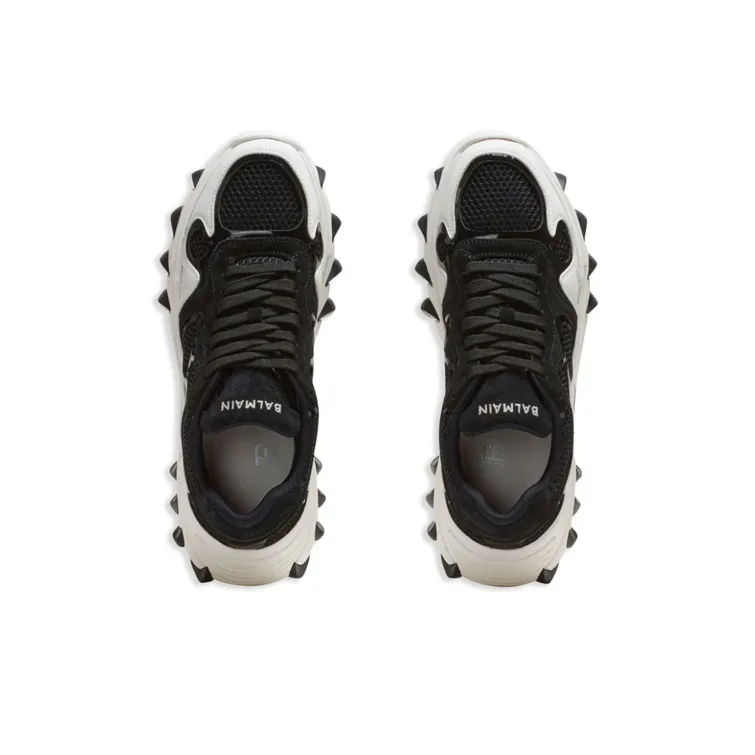 BALMAIN B East Mesh Panelled Trainers-2
